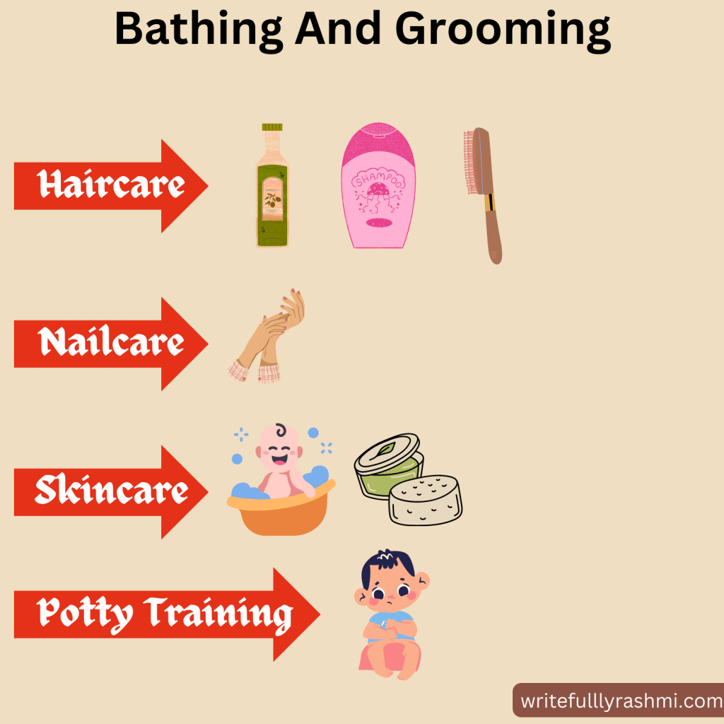 Bathing and Grooming examples
