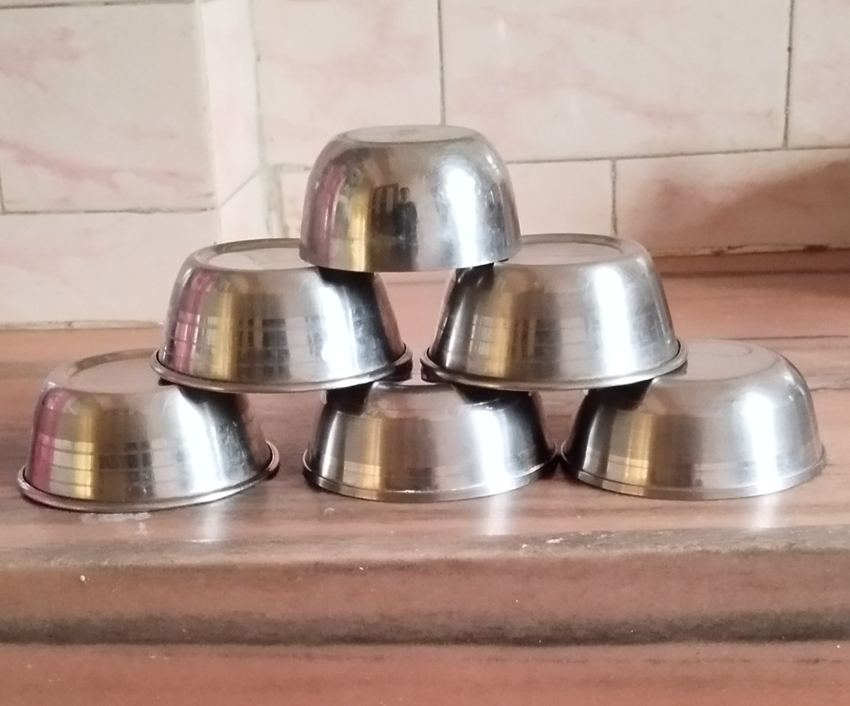 Bowls presented as games- Brain Development Activities for kids at home